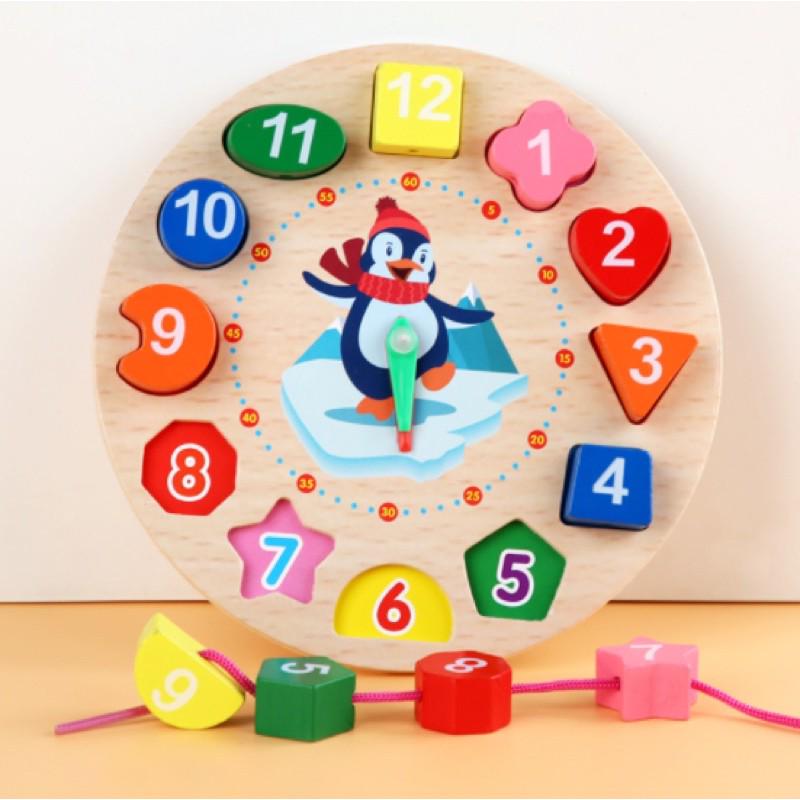 Wooden Clock – Education for Kids