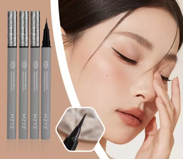 Ultra-Fine Eyebrow Pencil and Waterproof, Sweat-Proof Liquid Eyeliner