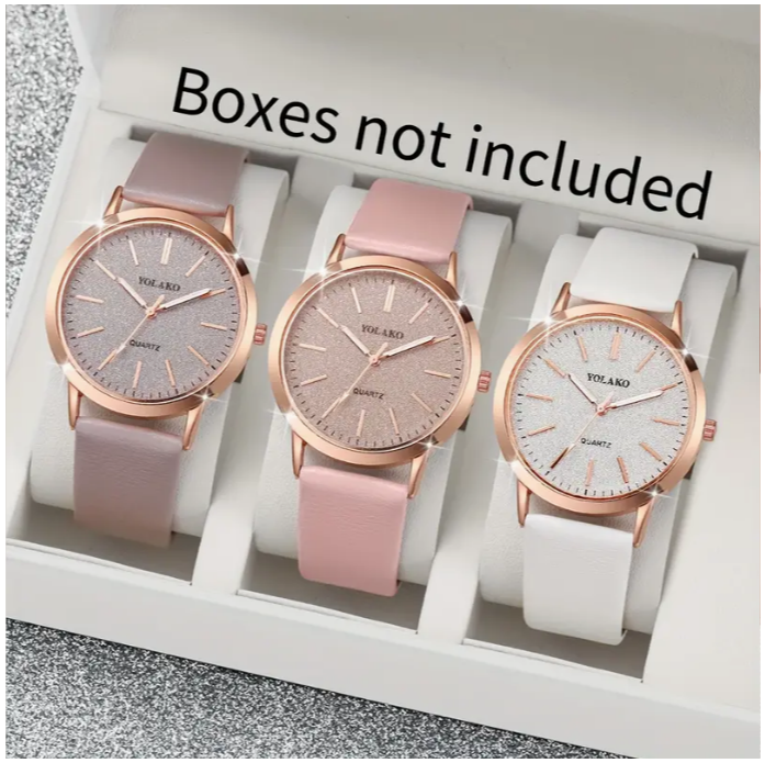 Women’s Casual Quartz Watch Set