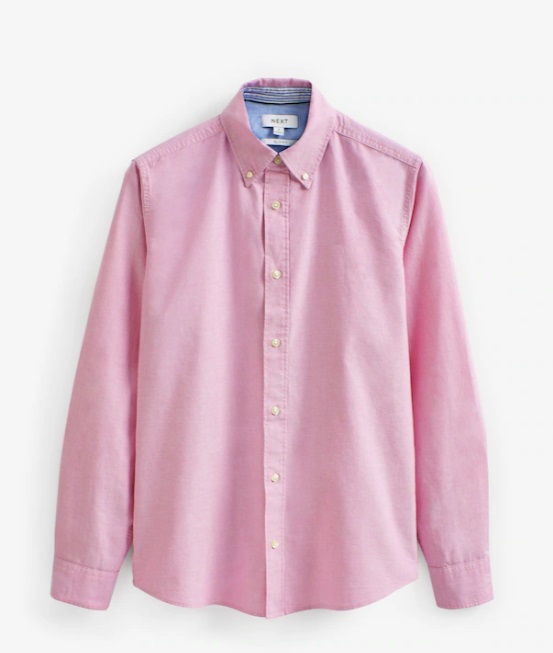 MEN SHIRT FB MN L/S- SXXL- PINK