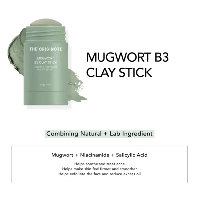 The Originote Mugwort B3 Clay Stick Mask - Image 2