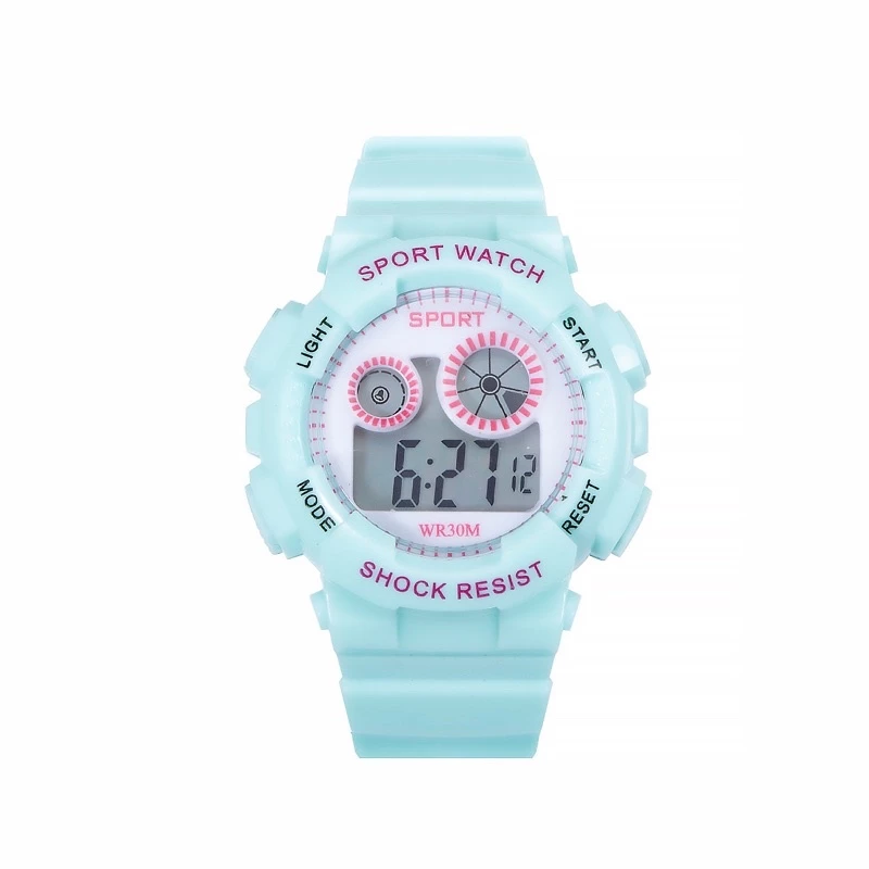 Korean-Style Women’s Student Sports Watch – Simple, Trendy, Waterproof