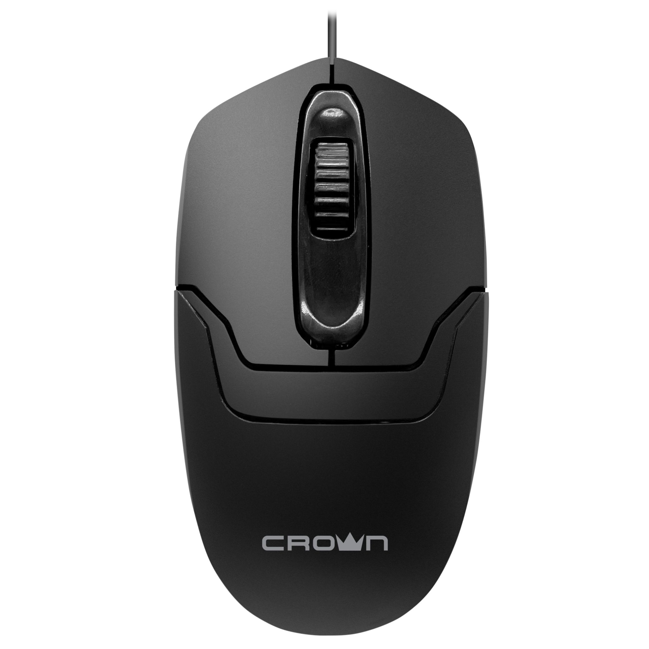 Black USB 3D Wired Optical Mouse (1200 DPI) – Plug & Play, for Home & Office Use (CMM-822)