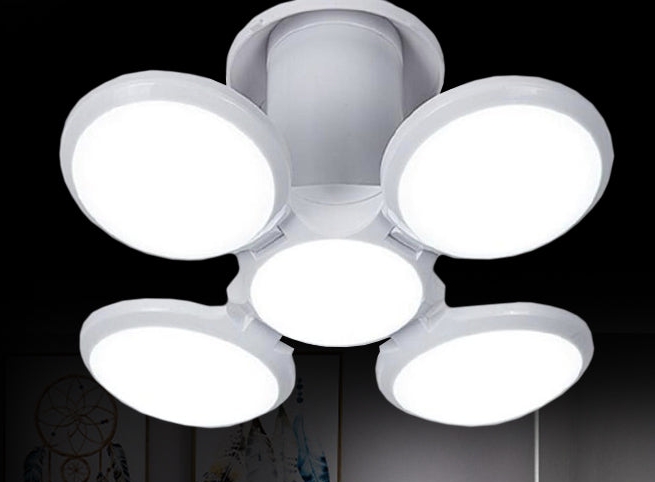 iDrop E27 40W Folding LED UFO Light Bulb (6500K Bright White)