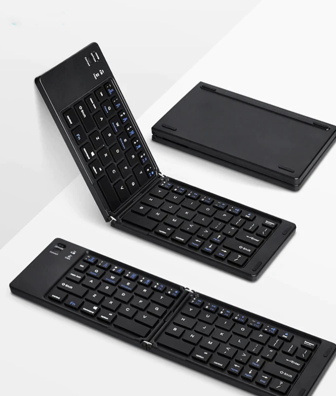 Folding Bluetooth Keyboard for iPad, Tablet & Notebook – Portable Mini Wireless Keyboard  E-commerce Optimized
