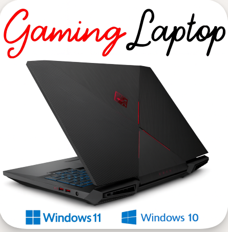 15.6”–17.3” HP / Dell / Galleria Gaming Laptop – Intel Core i7 4th–8th Gen with NVIDIA GeForce GTX 1060 / 1050 Ti Gaming   16+512GB SSD Notebook