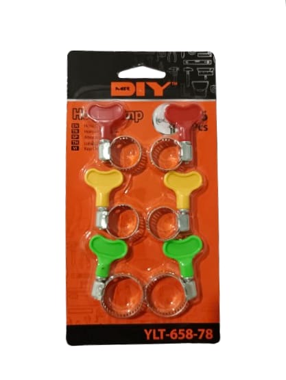 Hose Clamp YLT-658-78  (6pcs)