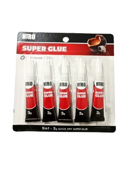 Super Glue 5-in-1 Quick Dry – 3g Strong Adhesive