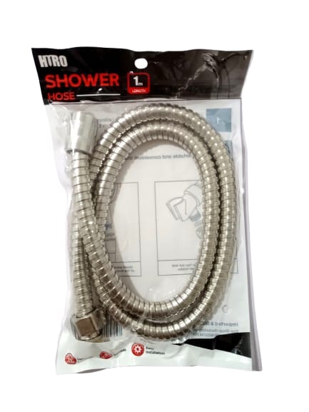 1m Shower Hose – Flexible Bathroom Replacement Hose