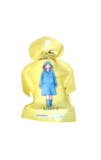 Disposable Adult Raincoat / Poncho