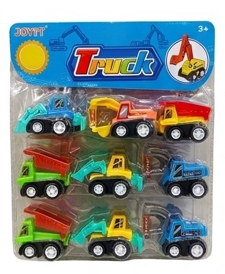 Mini Construction Vehicle Playset