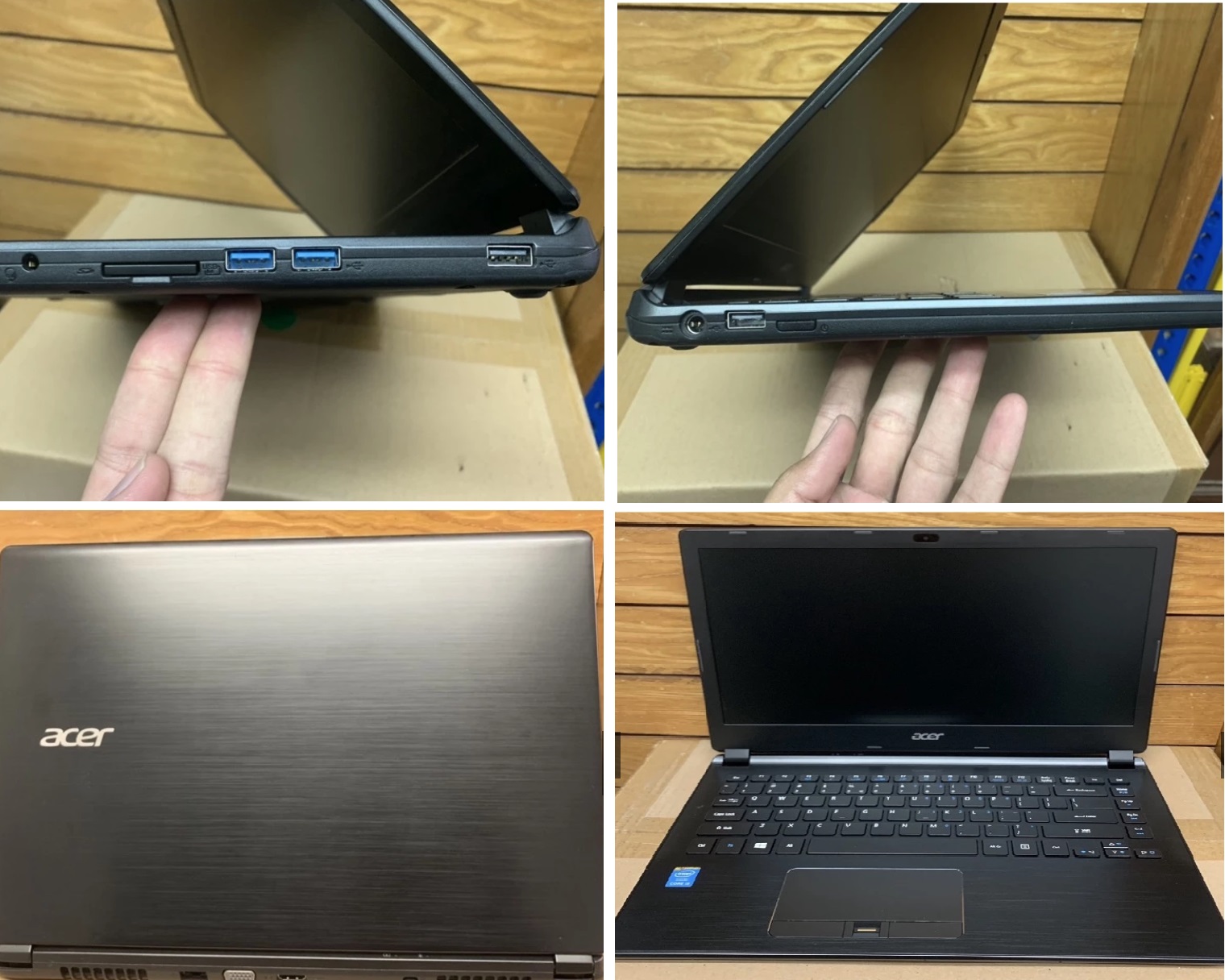 Acer TravelMate Slim 14" | Intel Core i5 (5th Gen) | 8GB RAM | 500GB HDD (SSD Upgradable) | Backlit Keyboard & Fingerprint Reader