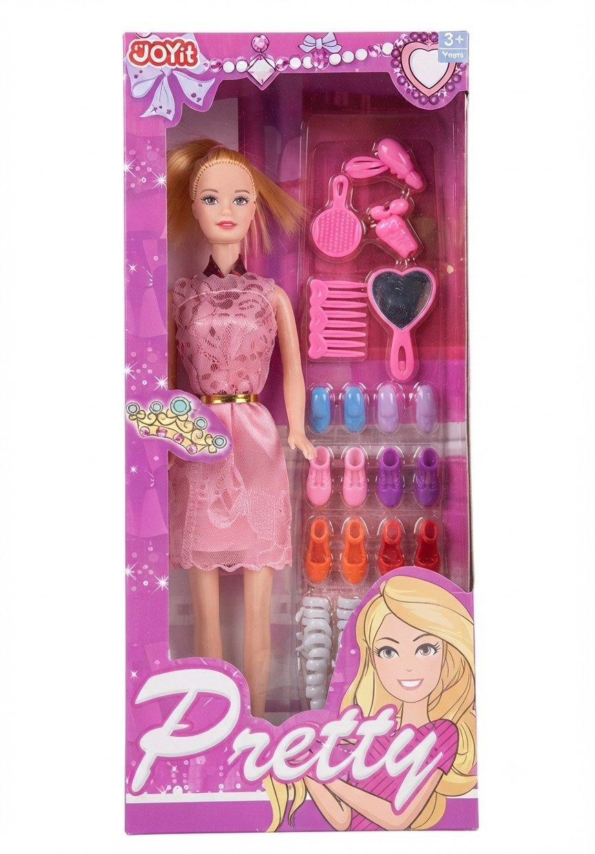 Joy-It Pretty Fashion Doll Set