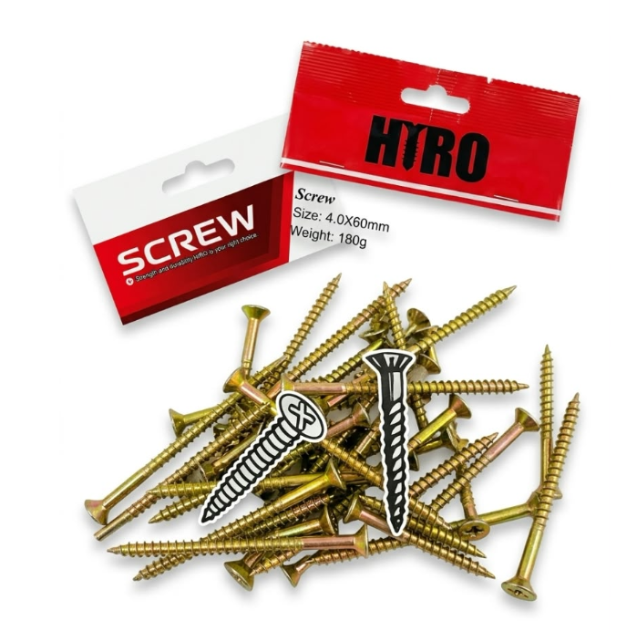 Screw 4X60mm 180G