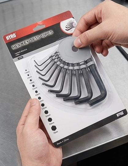 HIRO Hex Key Sets (10pcs)